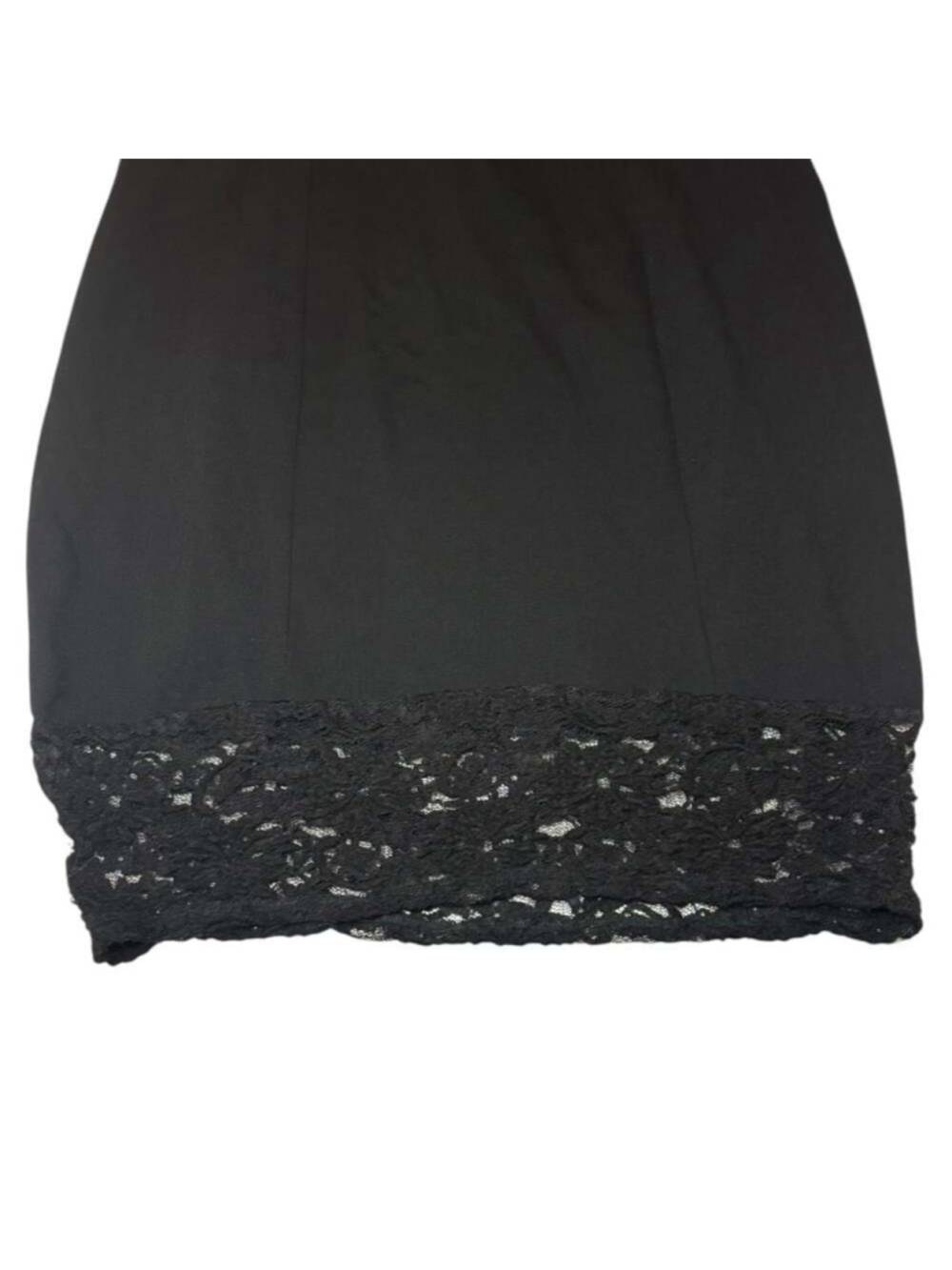 Torrid Black Lace Trim Sleeveless Sheath Bubble Dress Size 14 - Picture 5 of 10